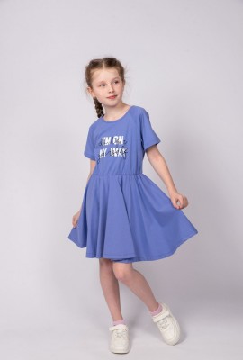 Платье для девочки 81228 - лавандовый