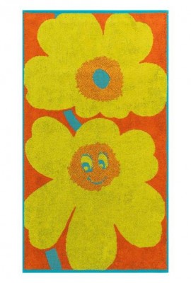 Махровое полотенце Yellow daisy