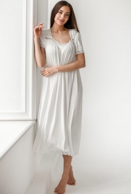 Сорочка Анастасия - белый, 58 размер