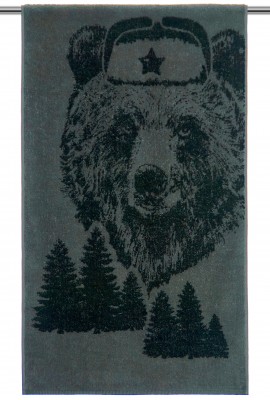 Махровое полотенце Russian Bear