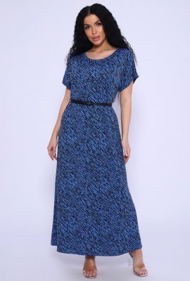 Платье 24670 - голубой