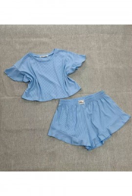 Пижама 83501 - голубой