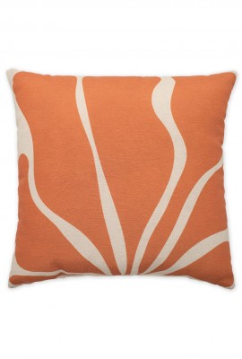 Подушка декоративная с фотопечатью 40х40 см ткань смесовая Матисс абрикос 4052 - оранжевый