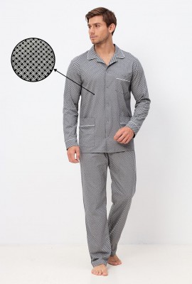 Пижама мужская Комфорт - серый