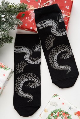 Носки мужские Змей комплект 1 пара - серый