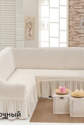Чехол на мягкую мебель (угловой диван)