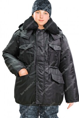Куртка детская Зима цв. Черный