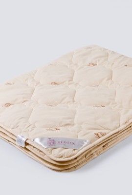 Одеяло Золотое руно в перкали облегченное 140х205 см