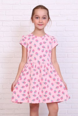 Платье Виктория детское - розовый