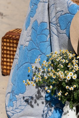 Махровое полотенце Lobelia blu