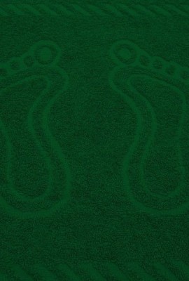 Полотенце махровое Ножки р.35*60 Темно-зеленый