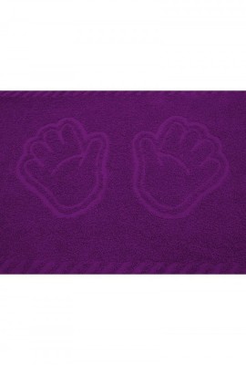 Полотенце махровое Ручки р.35*60 Фиолетовый