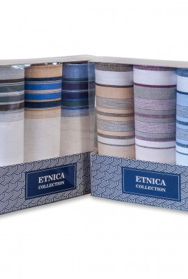 Подарочный набор мужских носовых платков Etnica Collection 3 шт