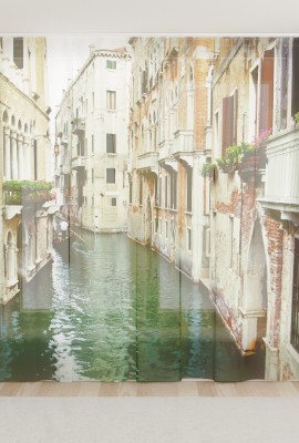 Фототюль из вуали Венецианская улочка
