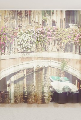 Фототюль из вуали Венецианский мост