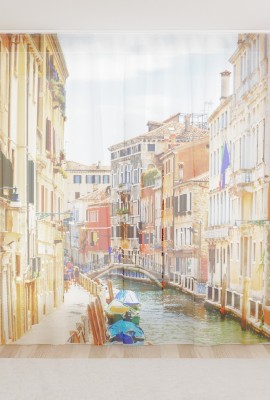 Фототюль из вуали Летняя Венеция