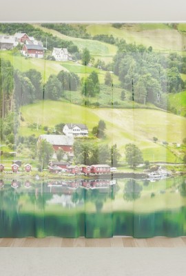 Фототюль из вуали Норвегия