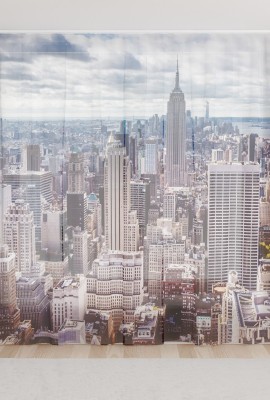 Фототюль из вуали Панорама Манхеттена