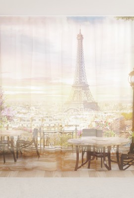 Фототюль из вуали Парижское великолепие