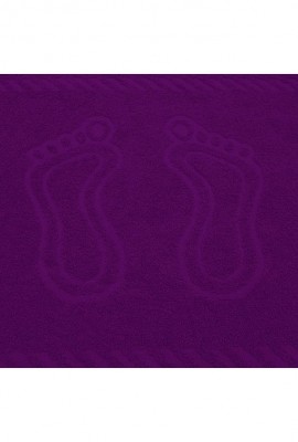 Полотенце махровое Ножки р.35*60 Фиолетовый