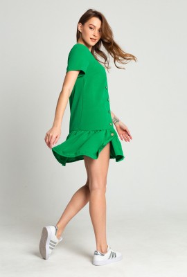 Платье женское манго Эмма зелень